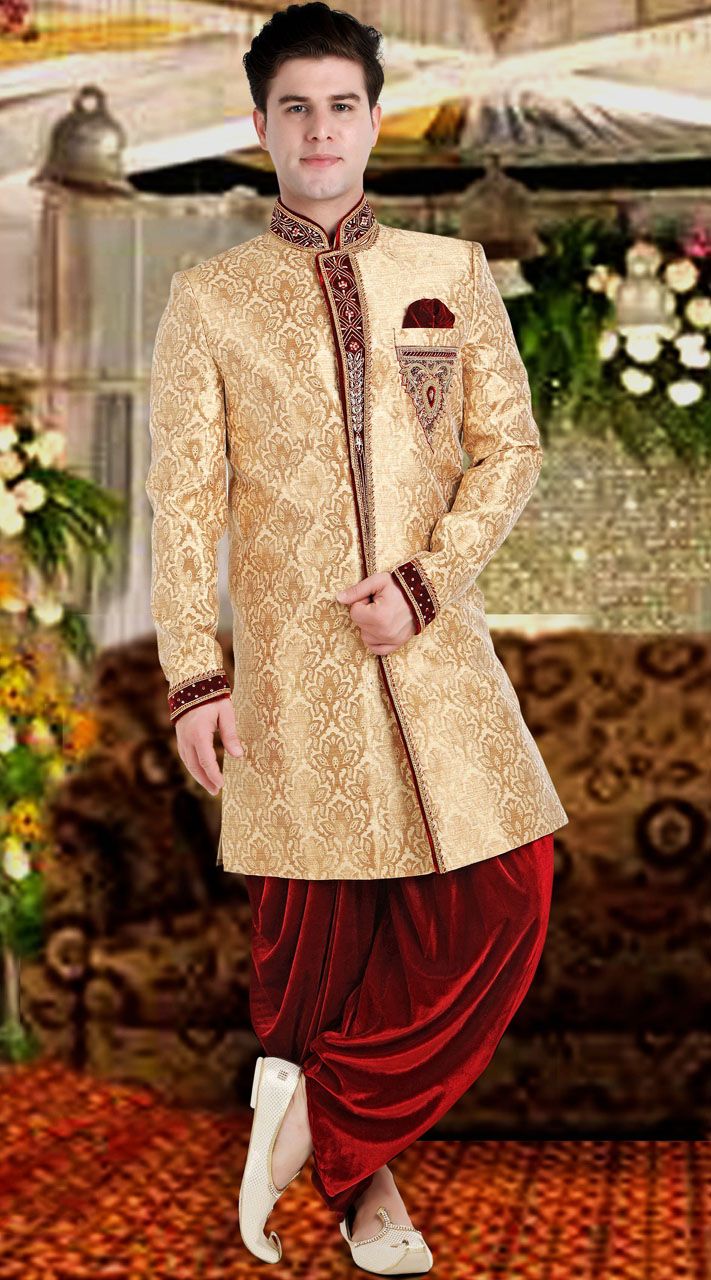 Wedding dress clearance for bengali groom